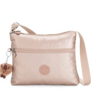 Kipling Annabelle Quartz Metallic Shoulder Crossbody Bag